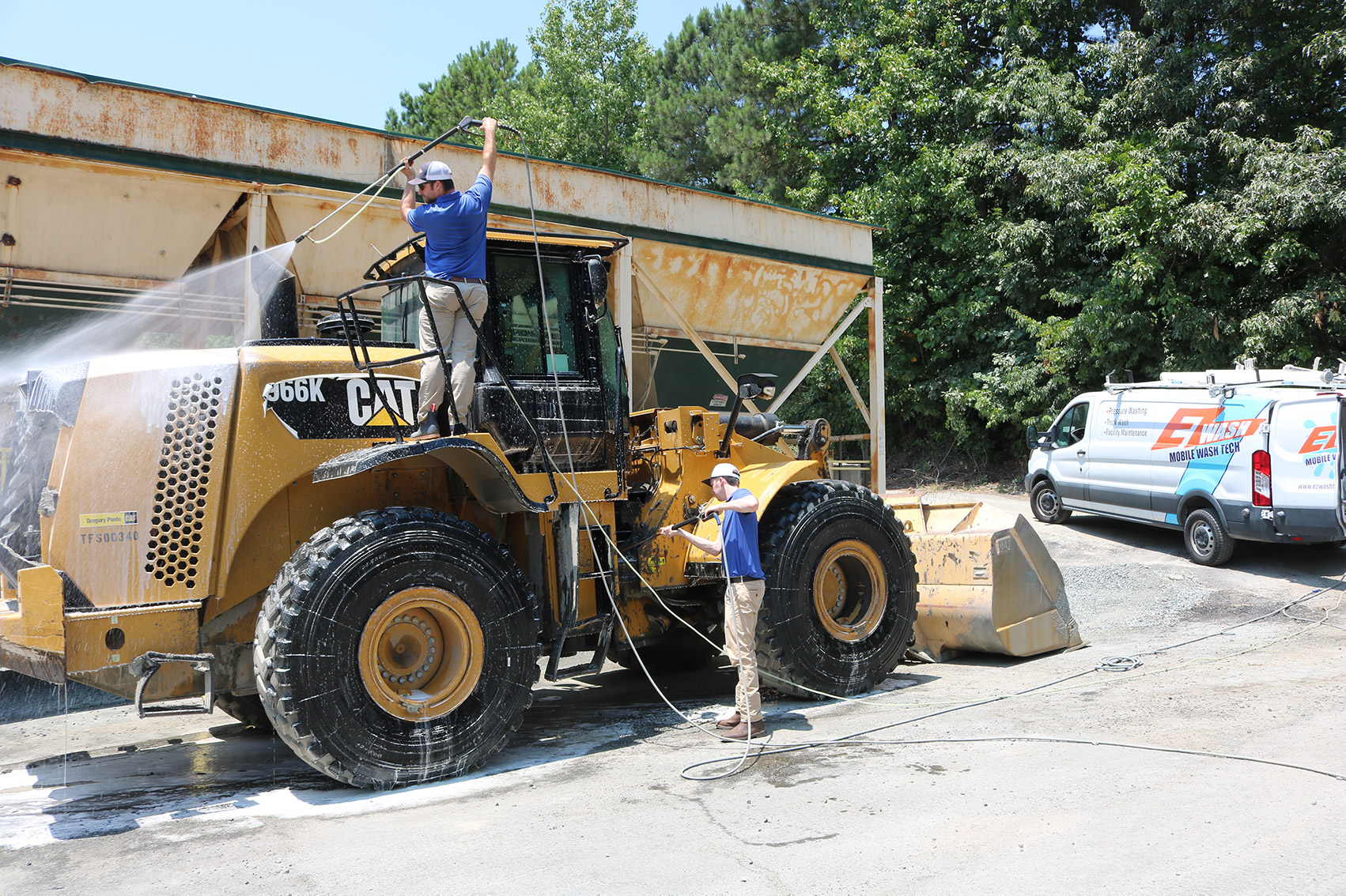 Mobile Truck Washing EZ Wash Pressure Washing
